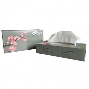 Mouchoir papier pure ouate 2 plis double épaisseur